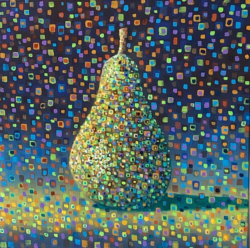 Pear de Faberge - 24x24 - $1500